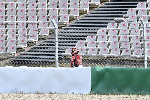 Pol Espargaró, fractura de mandíbula y una vertebra tras caerse en Portugal