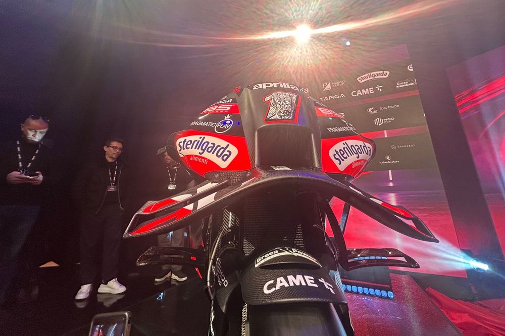 Detalles de la Aprilia RSGP-25