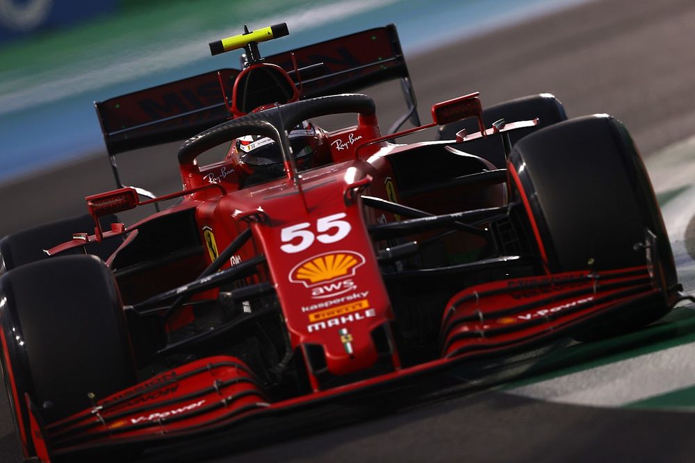 Carlos Sainz Jr., Ferrari SF21