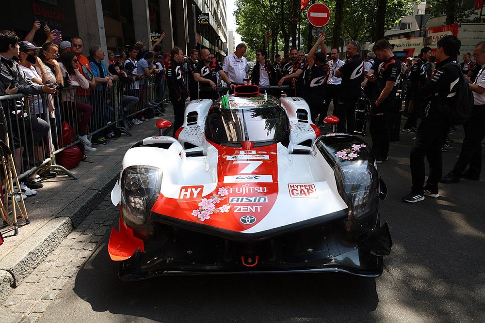 #7 Toyota Gazoo Racing Toyota GR010 - Hybrid of Mike Conway, Kamui Kobayashi, Jose Maria Lopez