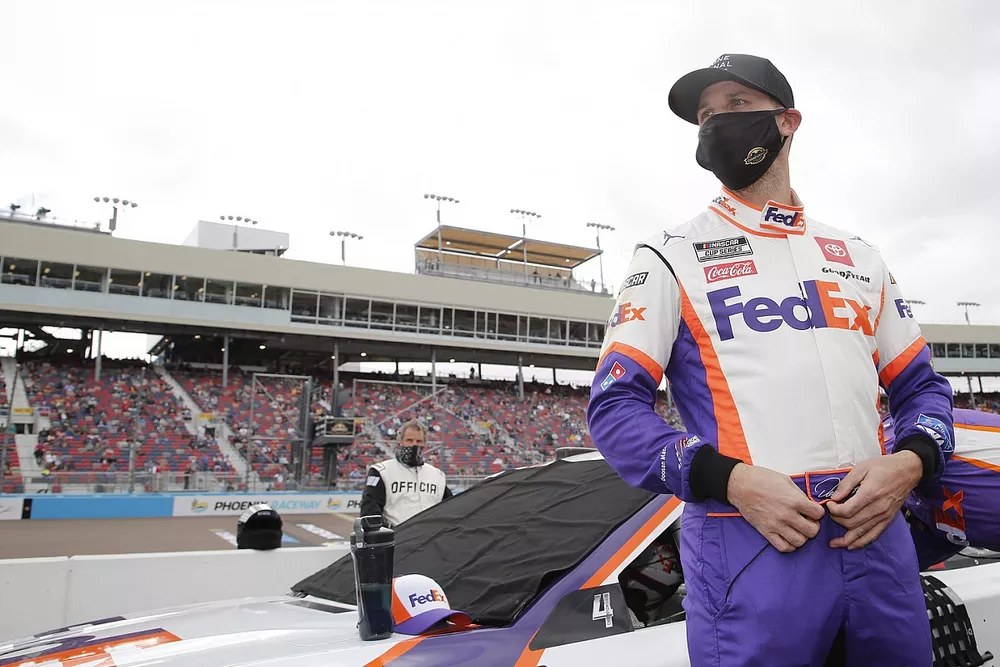 Denny Hamlin, Joe Gibbs Racing, Toyota Camry FedEx Express