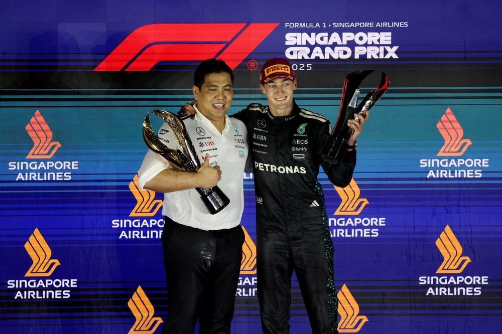 Petronas CEO就新加坡GP领奖台庆祝活动致歉
