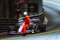 Nuevas imágenes de la increíble suerte los comisarios de Mónaco con Pérez