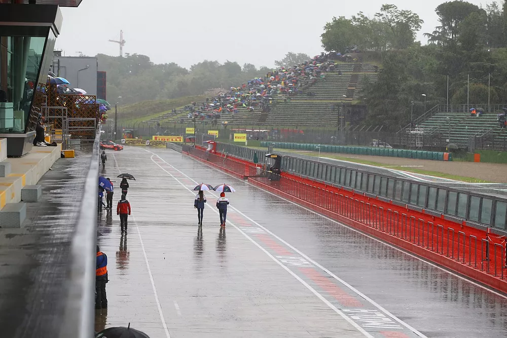 Rain in the paddock