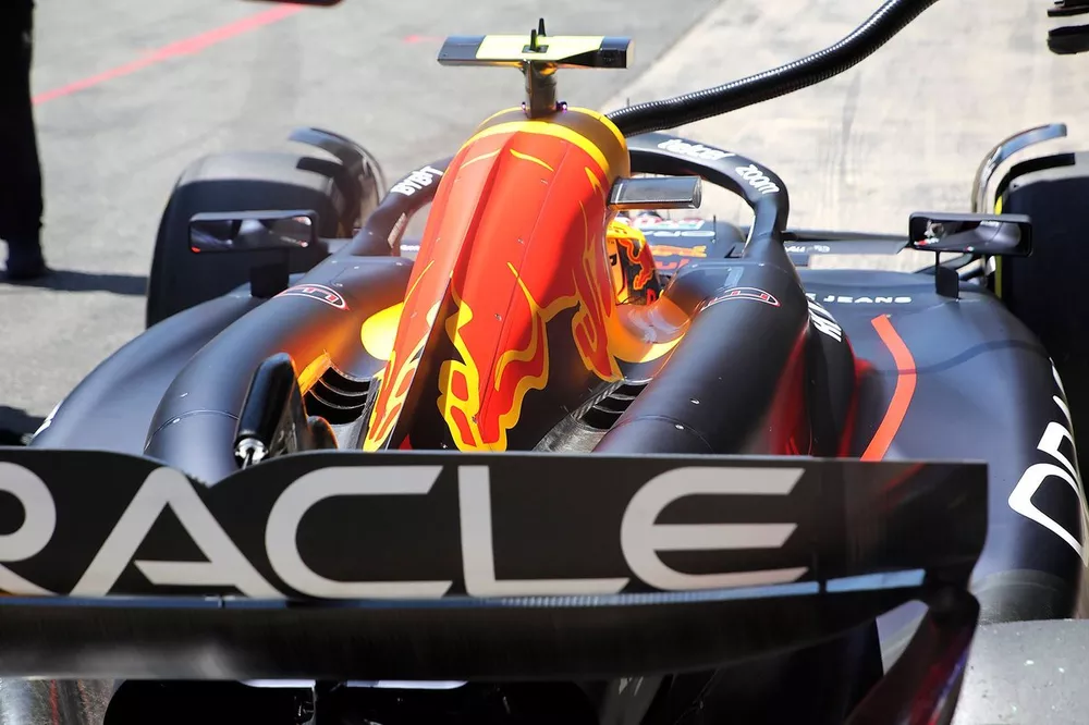 Dettaglio tecnico della Red Bull Racing RB20