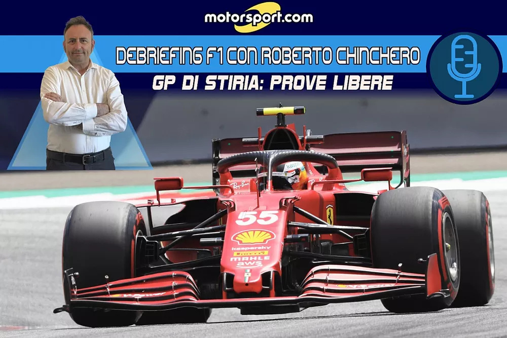 Cover "Debriefing F1 con Roberto Chinchero": Prove Libere GP di Stiria