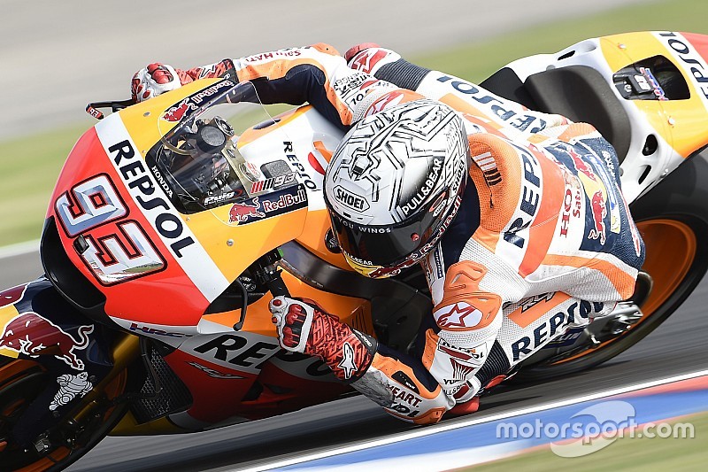 EL4 - Márquez le plus rapide sur piste humide