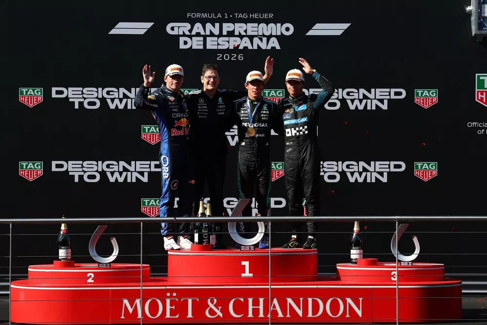 Kimi Antonelli, Mercedes, Max Verstappen, Red&nbsp;Bull Racing, Lando&nbsp;Norris, McLaren