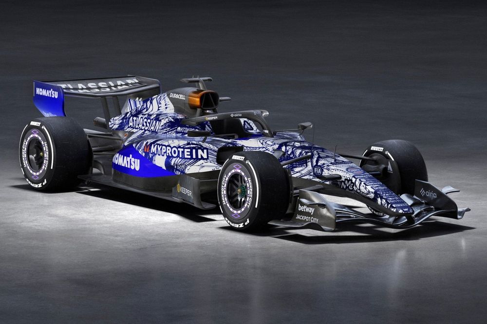 Williams Barcelona testlivery 