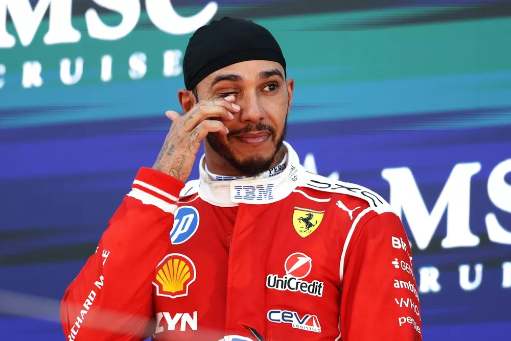 ハミルトン、バルセロナGPで感涙のフェラーリ初優勝を達成