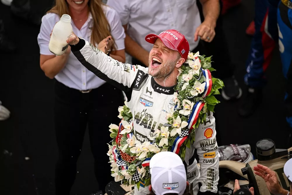 Felix Rosenqvist, Meyer Shank Racing w/ Curb Agajanian Honda