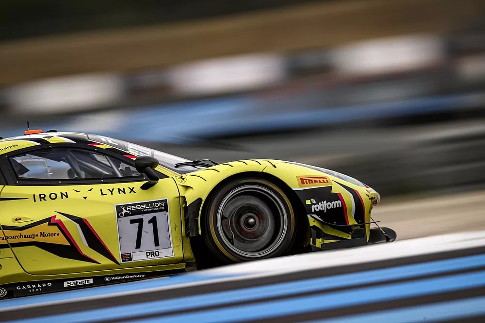 #71 Iron Lynx Ferrari 488 GT3: Daniel Serra, Davide Rigon, Antonio Fuoco