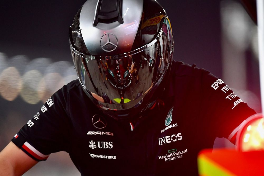 Miembro del equipo de boxes de Mercedes F1