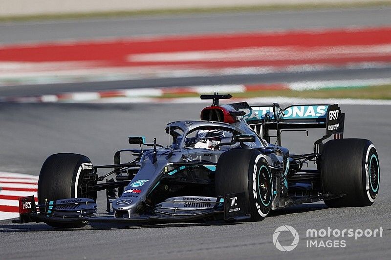 Lewis Hamilton, Mercedes F1 W11 EQ Power+ 