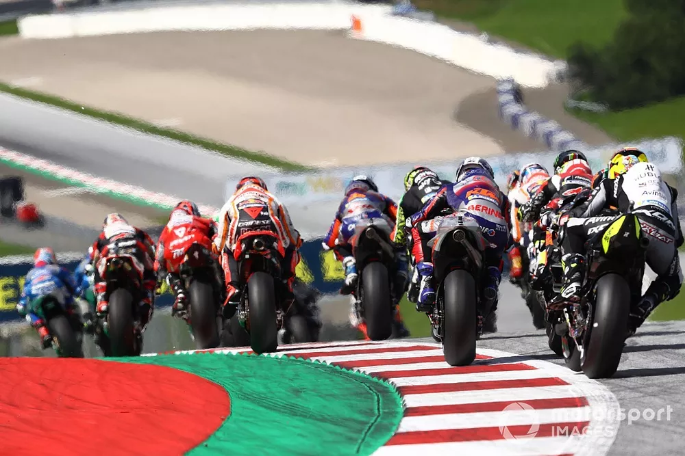 Le départ MotoGP