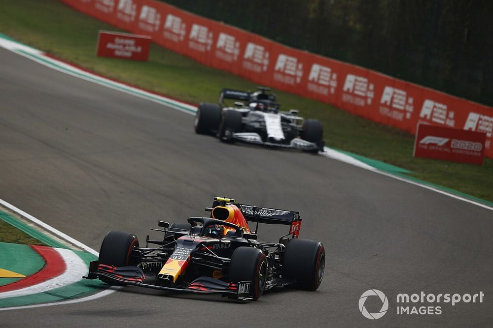 Alex Albon, Red Bull Racing RB16, Daniil Kvyat, AlphaTauri AT01