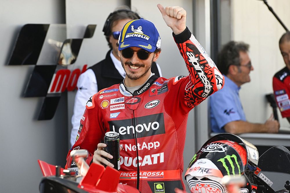 Ganador de la pole Francesco Bagnaia, Ducati Team