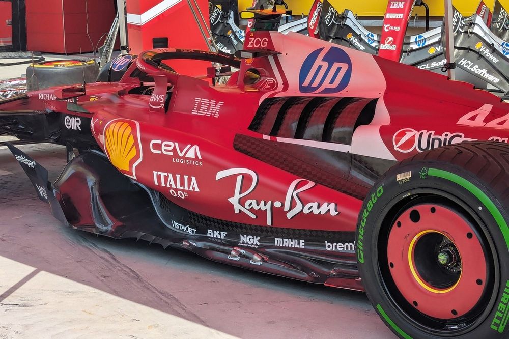 Ferrari SF-25 technical detail