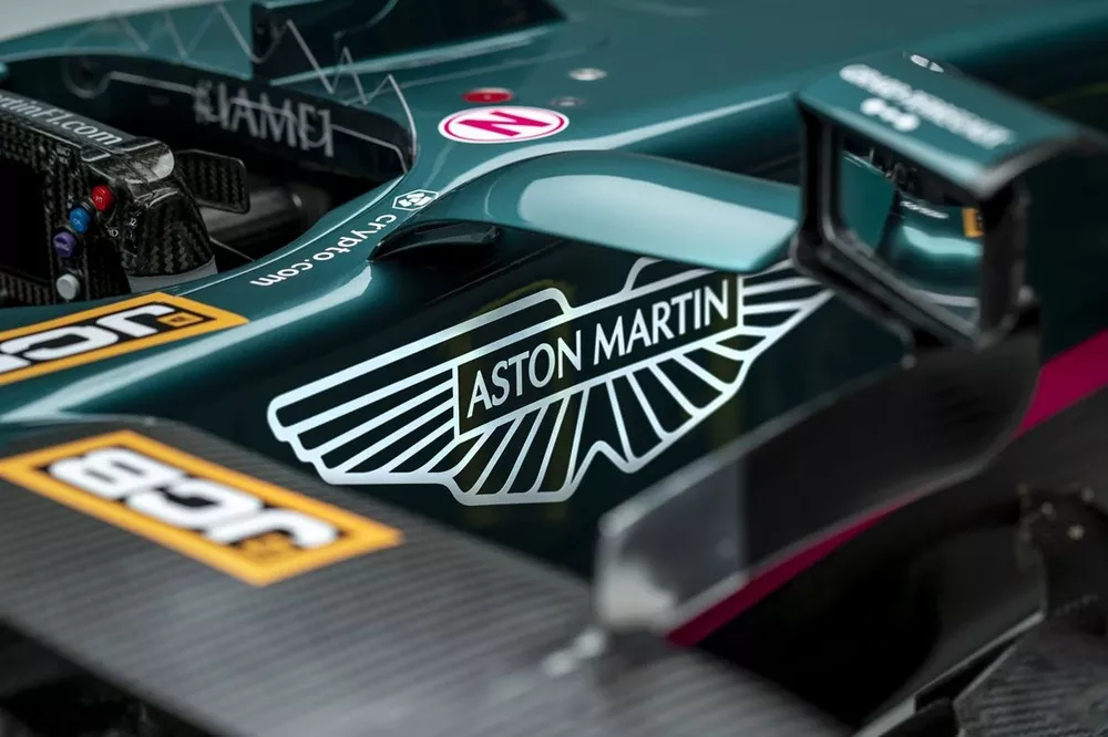 Detalle del Aston Martin AMR21
