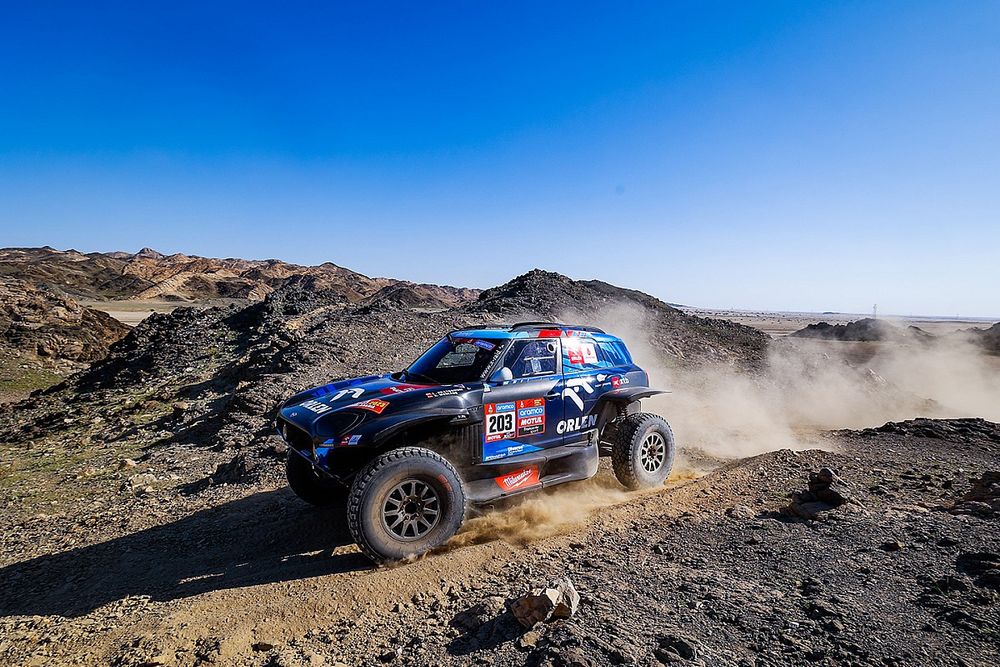 #203 X-Raid Mini JCW Team: Jakub Przygonski, Armand Monleon