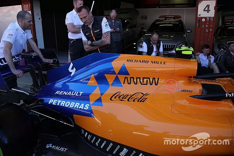 McLaren technical detail