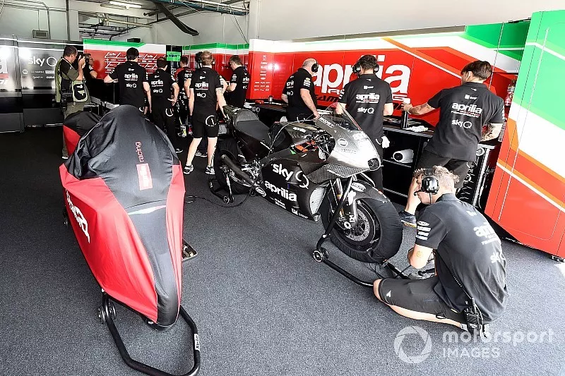 Le garage Aprilia