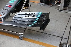 Mercedes introduz nova asa dianteira para o GP da China de F1