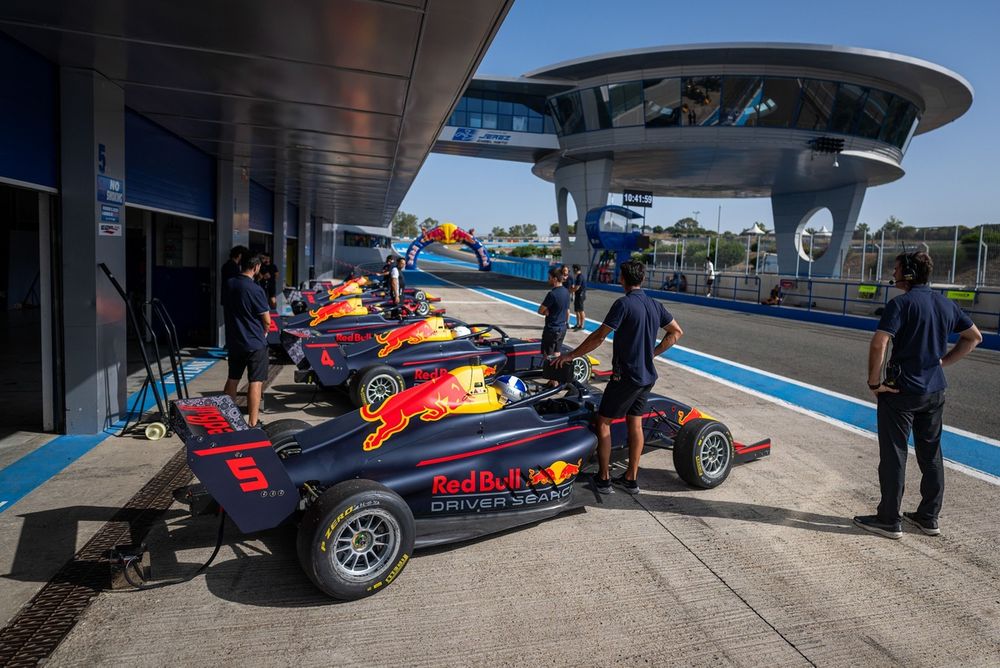 Red Bull búsqueda piloto