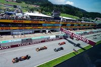 Parrilla de salida del GP de Austria de F1: filas y posiciones en carrera