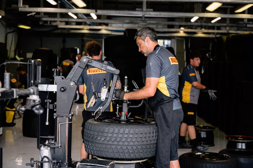 Ingegnere Pirelli, test a Monza 
