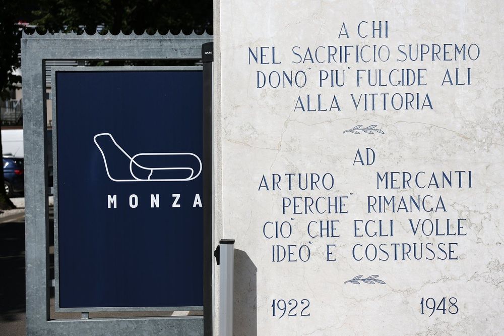 A view of the memorial site