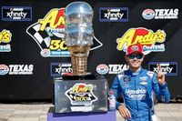 Kyle Larson wins Texas NASCAR Xfinity race, filling in for injured Zilisch