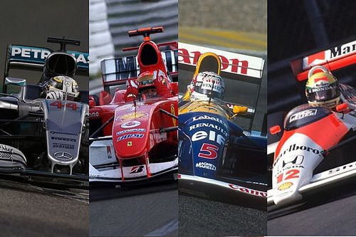 Los coches de F1 con m&aacute;s victorias y m&aacute;s dominantes de la historia
