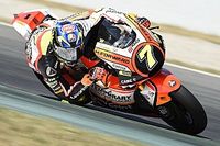 Bandera roja en la QP de Moto2 por una brutal caída de Baldassarri