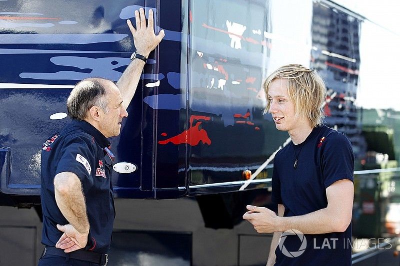 Franz Tost, Team Principal, Scuderia Toro Rosso, Brendon Hartley, Red Bull Racing