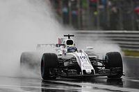Massa lidera último treino atrapalhado por forte chuva