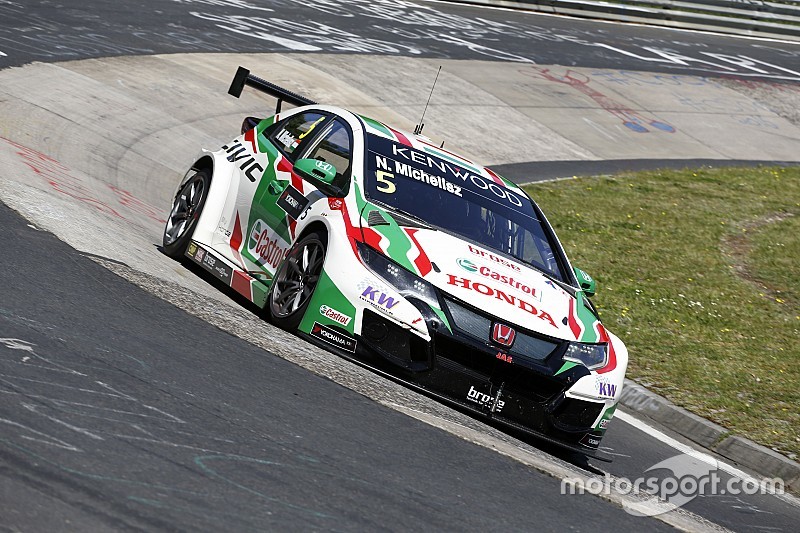 【WTCC】ニュルFP:1回目はホンダのミケリス。2回目はボルボが首位