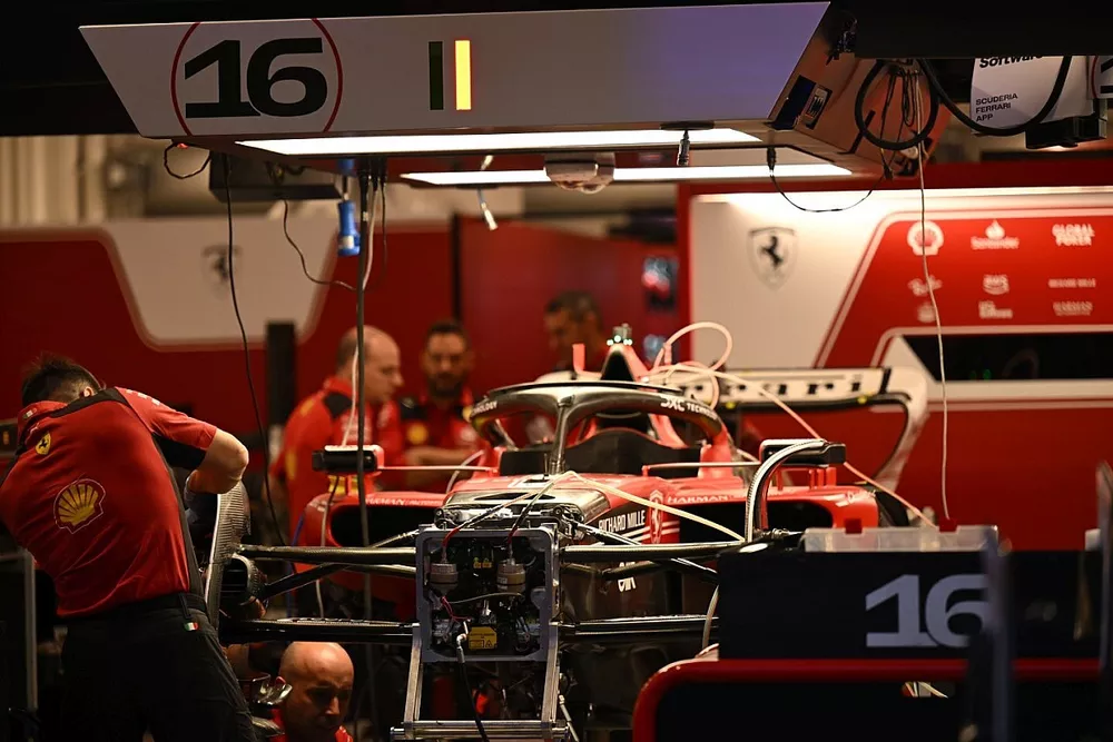 Ferrari SF-23 dettaglio tecnico