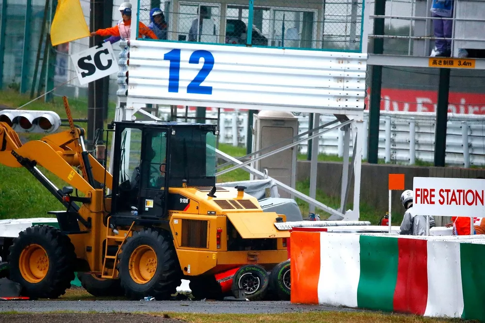 L'accident de Jules Bianchi, Marussia MR03 Ferrari