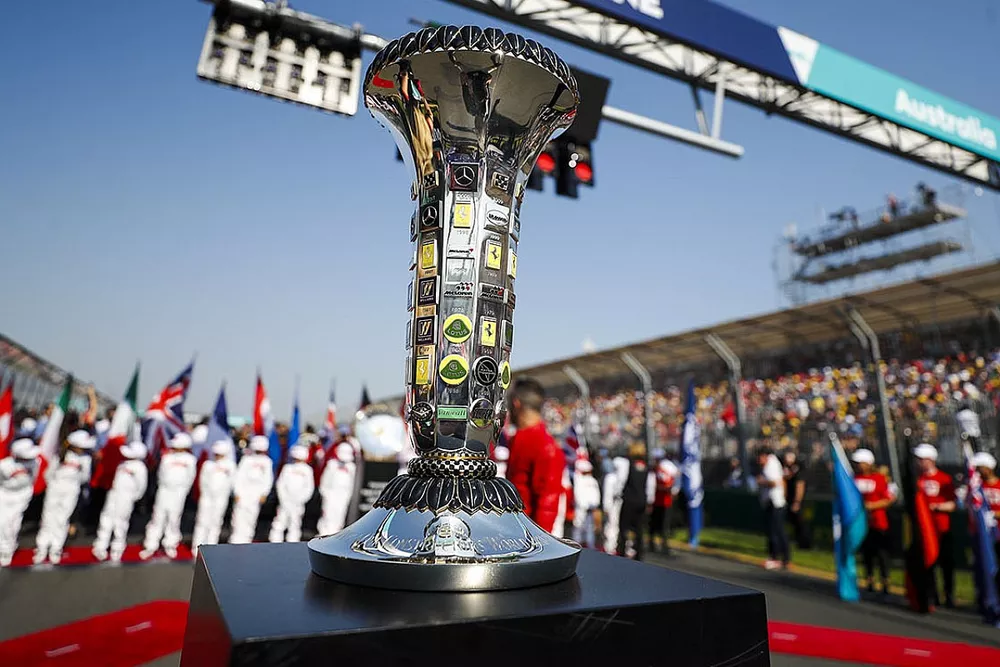 El trofeo de constructores