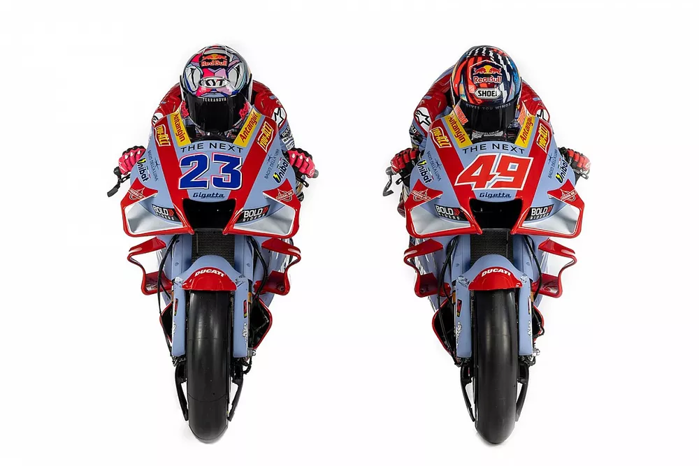 Las motos de Enea Bastianini y Fabio Di Giannantonio, Gresini Racing