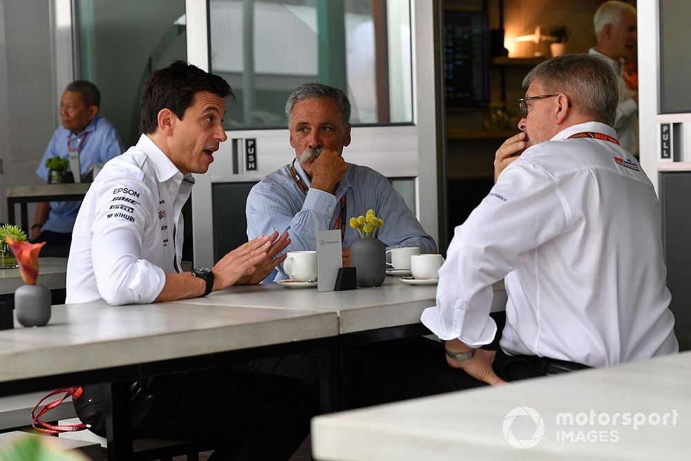 Toto Wolff, Chase Carey