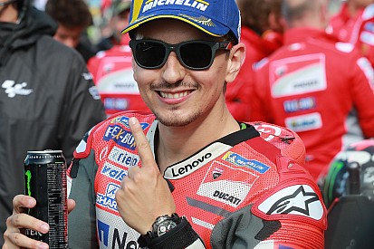 De startopstelling voor de MotoGP Grand Prix van Groot-Brittannië