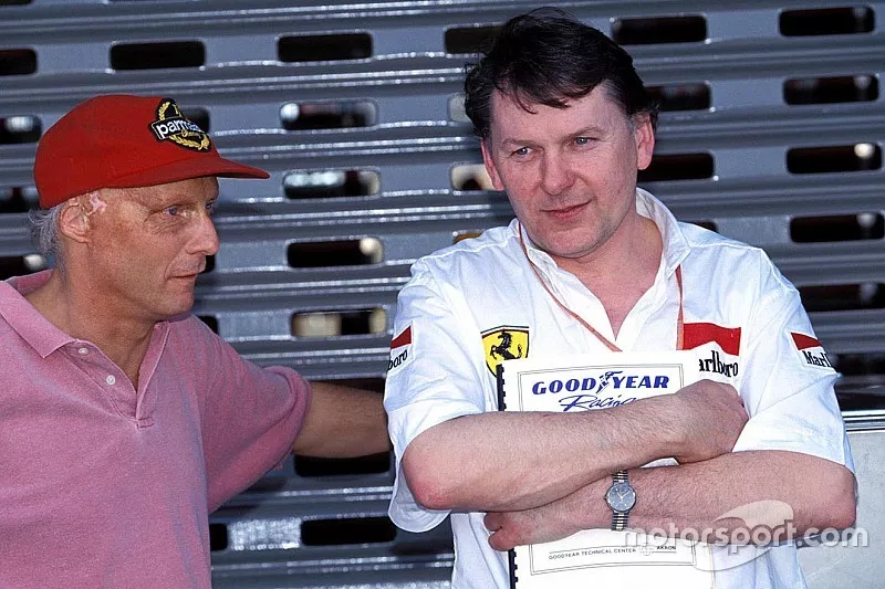 John Barnard, Ferrari with Niki Lauda