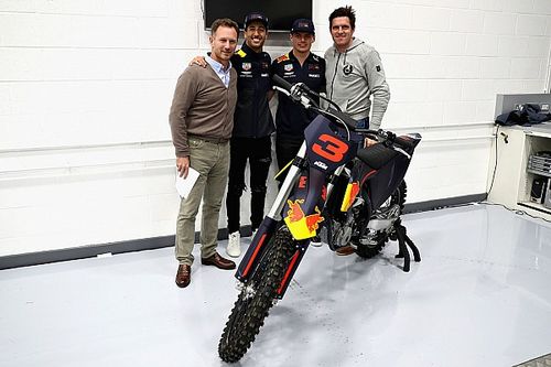 Fotos: Ricciardo se despide de Red Bull en la fábrica de Milton Keynes