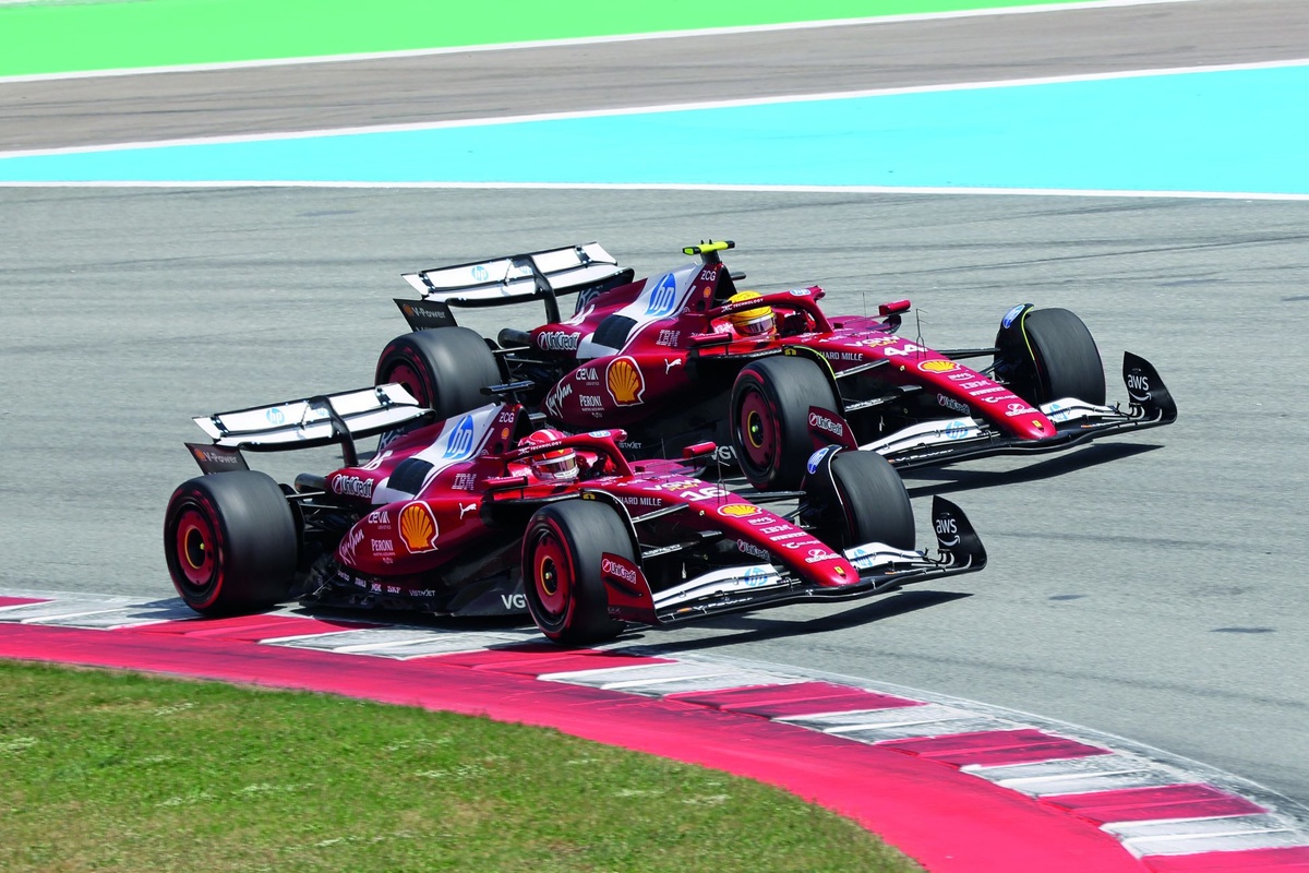 F1 - Leclerc: Superar Hamilton não é uma meta enquanto a Ferrari não estiver disputando "posições importantes"