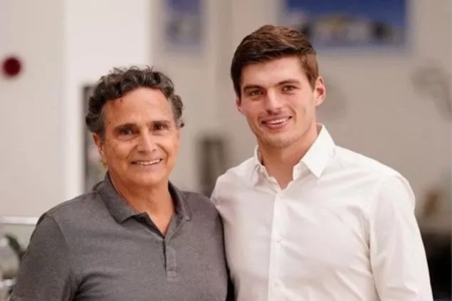 Nelson Piquet e Max Verstappen