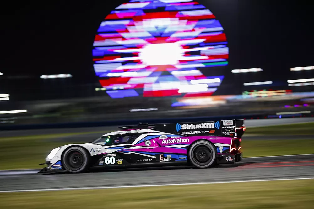 #60 Meyer Shank Racing w/ Curb Agajanian Acura ARX-06: Tom Blomqvist, Colin Braun, Helio Castroneves, Simon Pagenaud