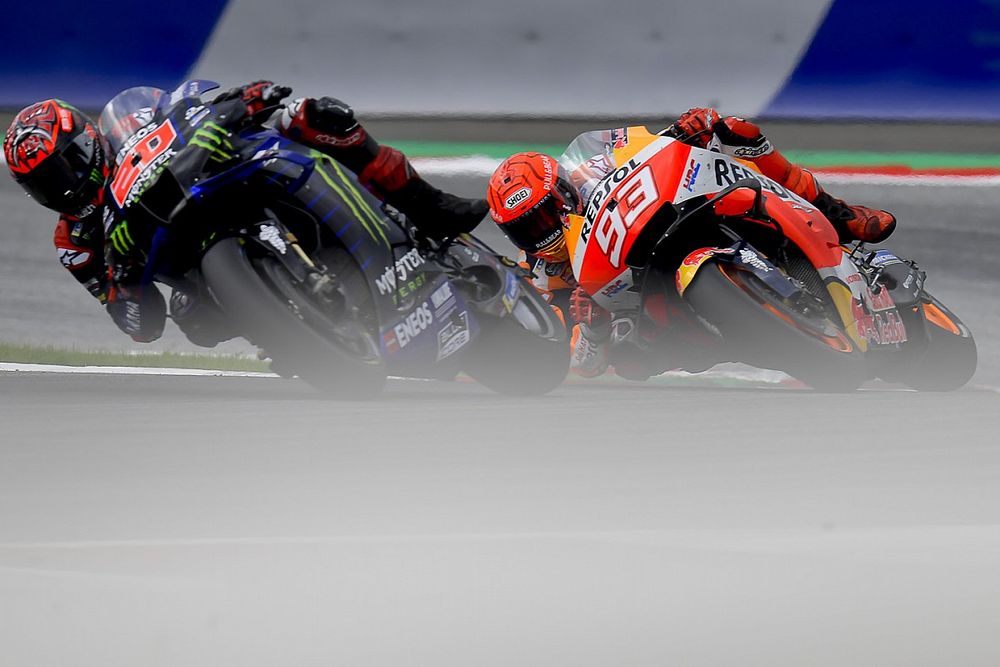 Fabio Quartararo, Yamaha Factory Racing, Marc M&aacute;rquez, Repsol Honda Team