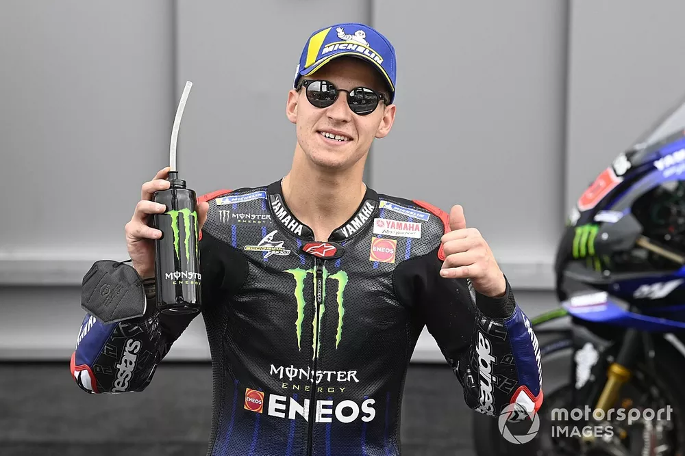 Polesitter Fabio Quartararo, Yamaha Factory Racing